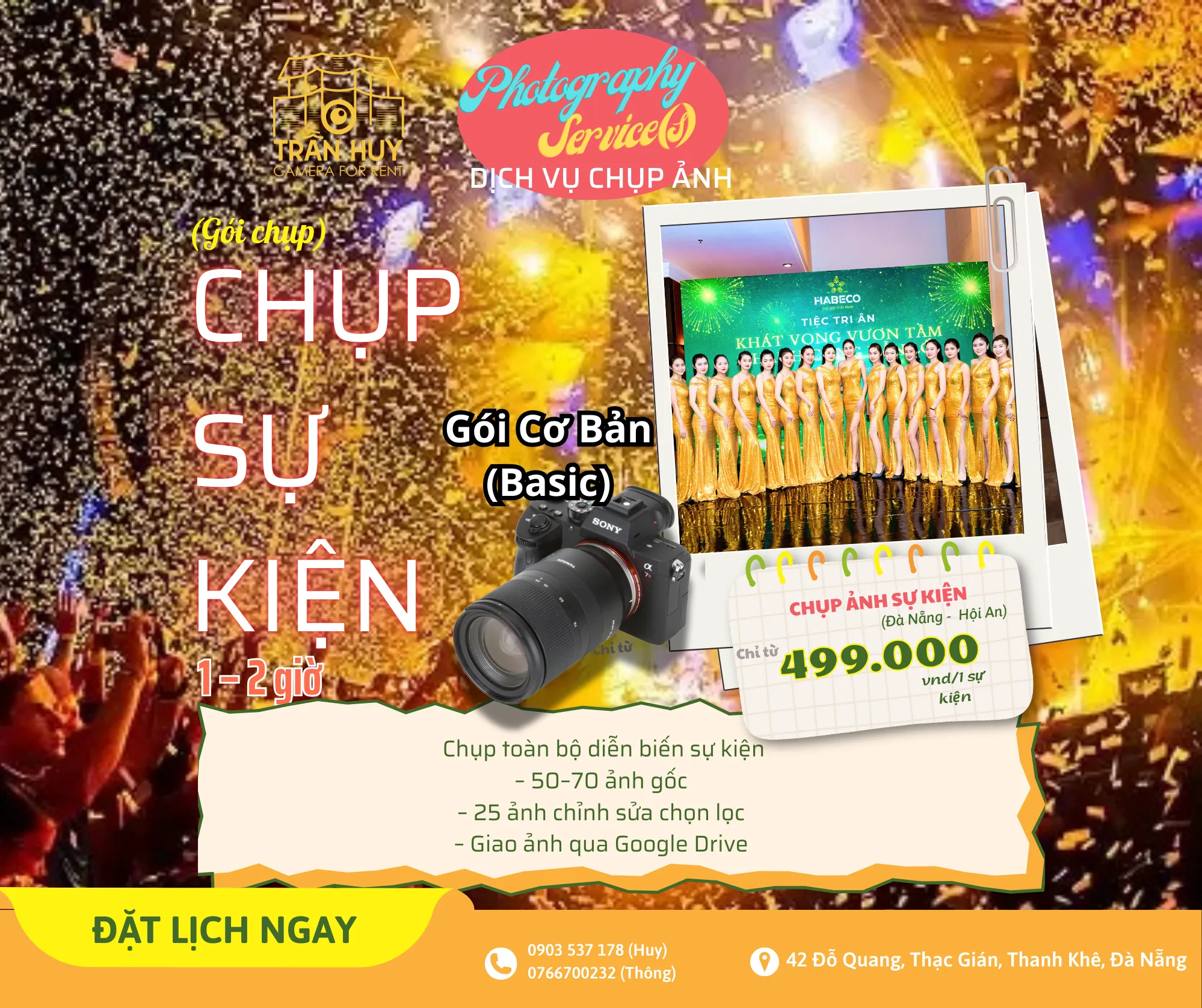 Gói chụp sự kiện (Cơ bản) - Hình 1