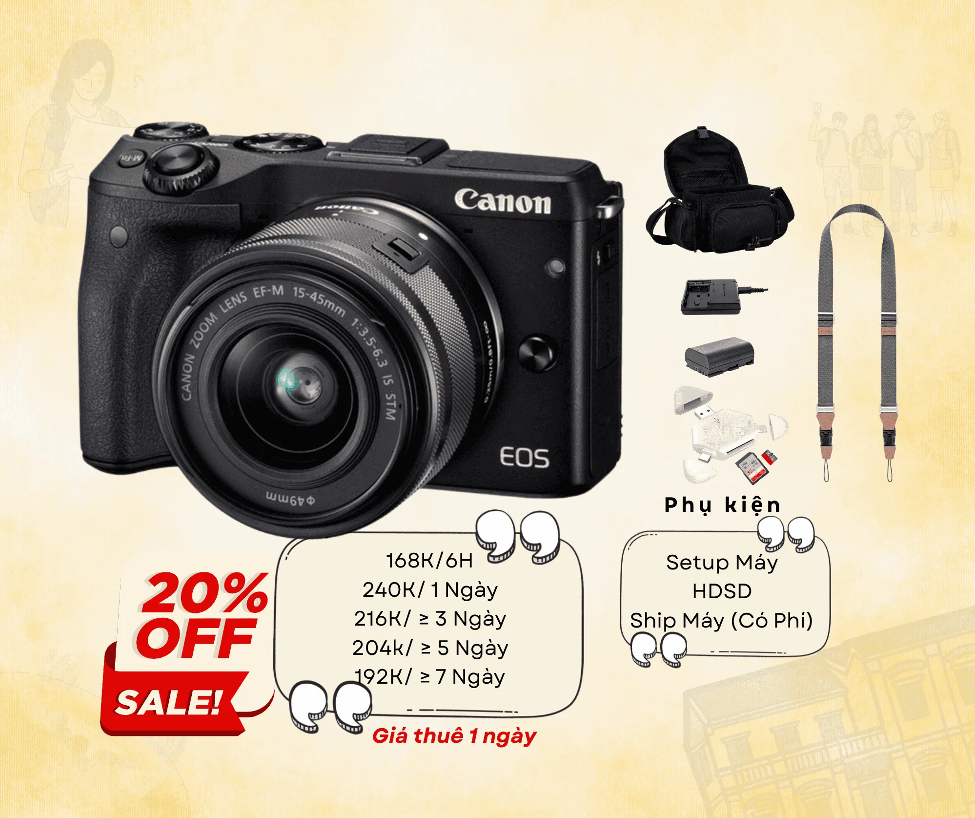 Canon M3 - Hình 1