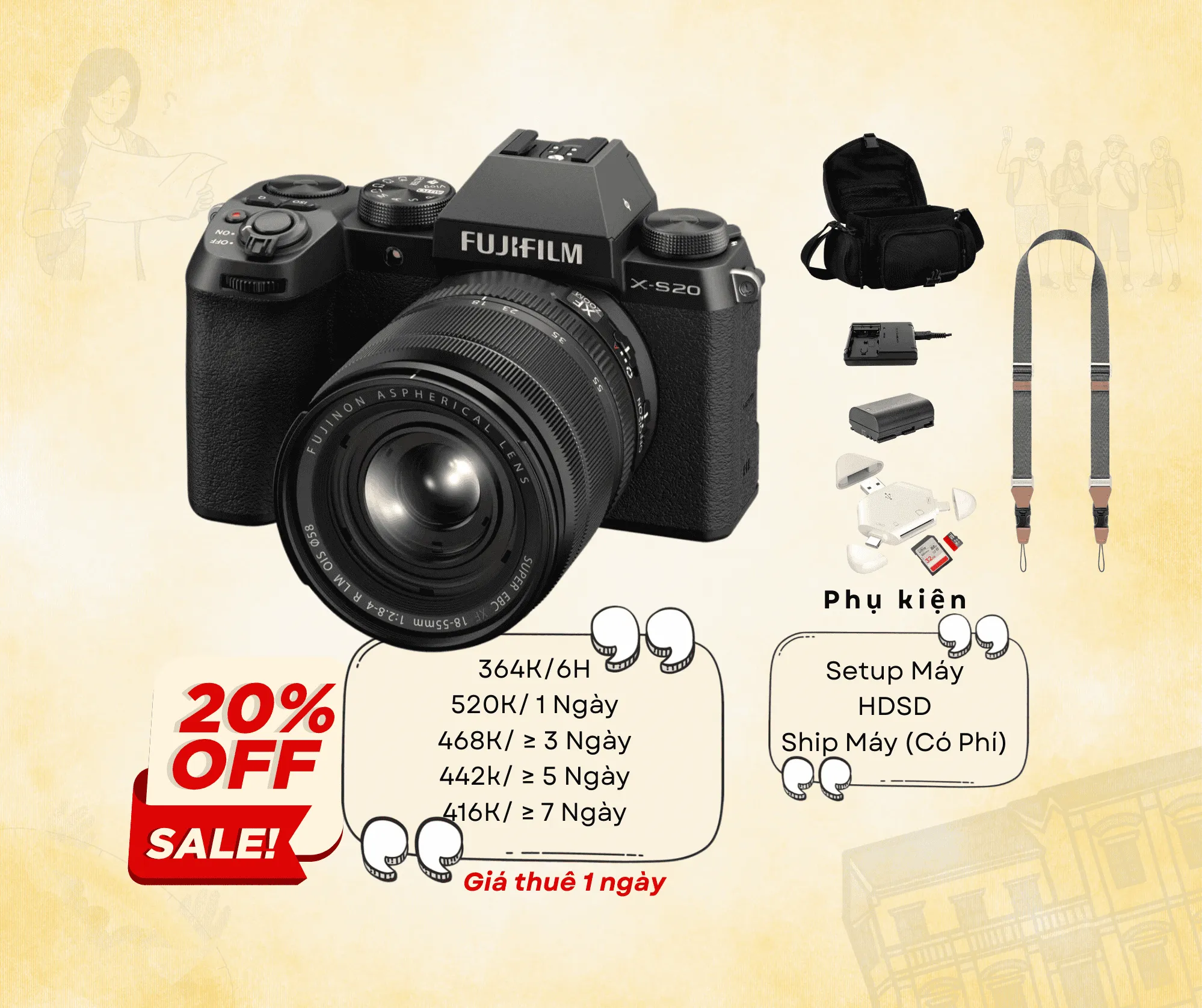 Fuji X-S20 - Hình 1
