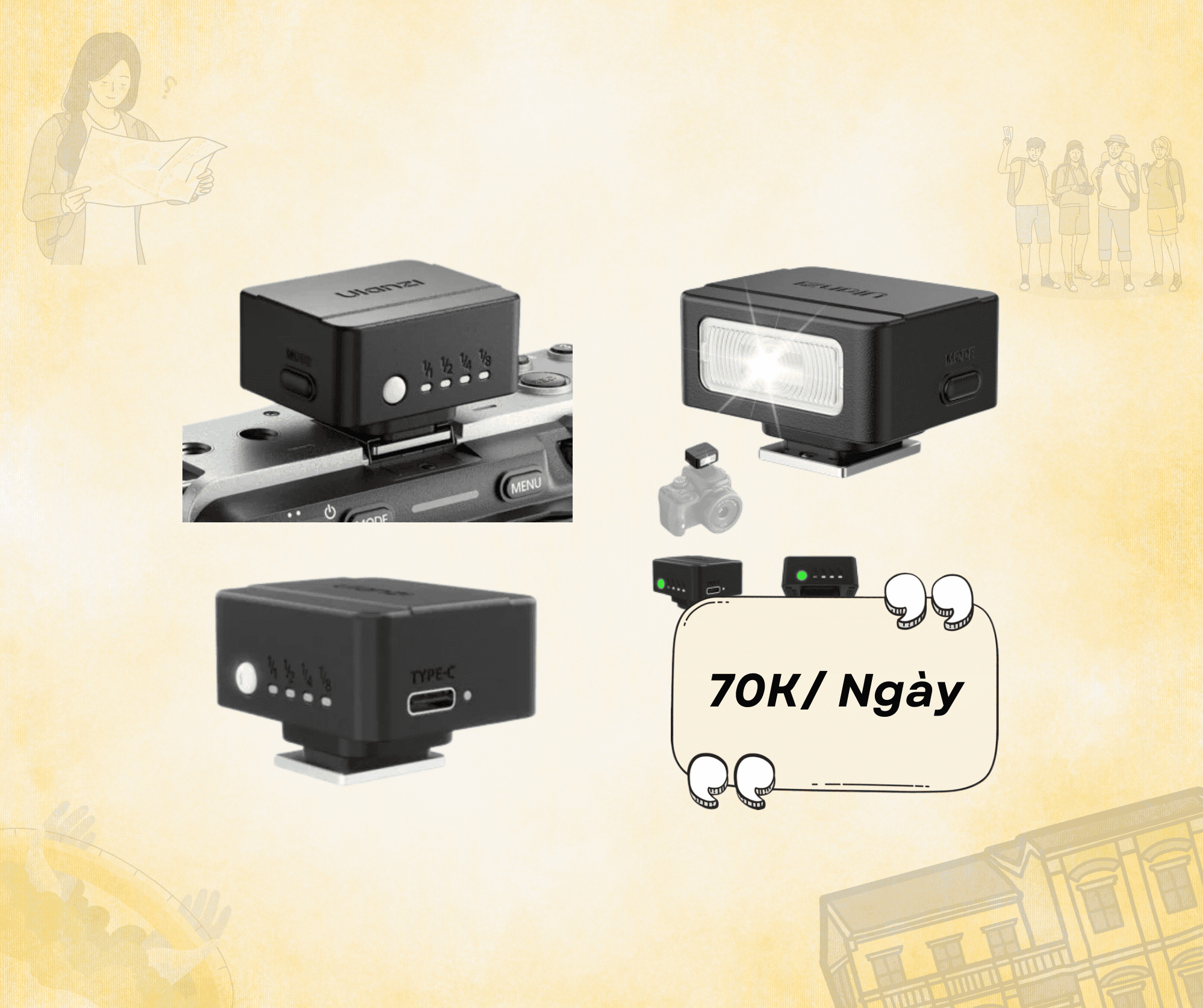 Đèn Flash Ulanzi Spark Lite SL02 - Hình 1