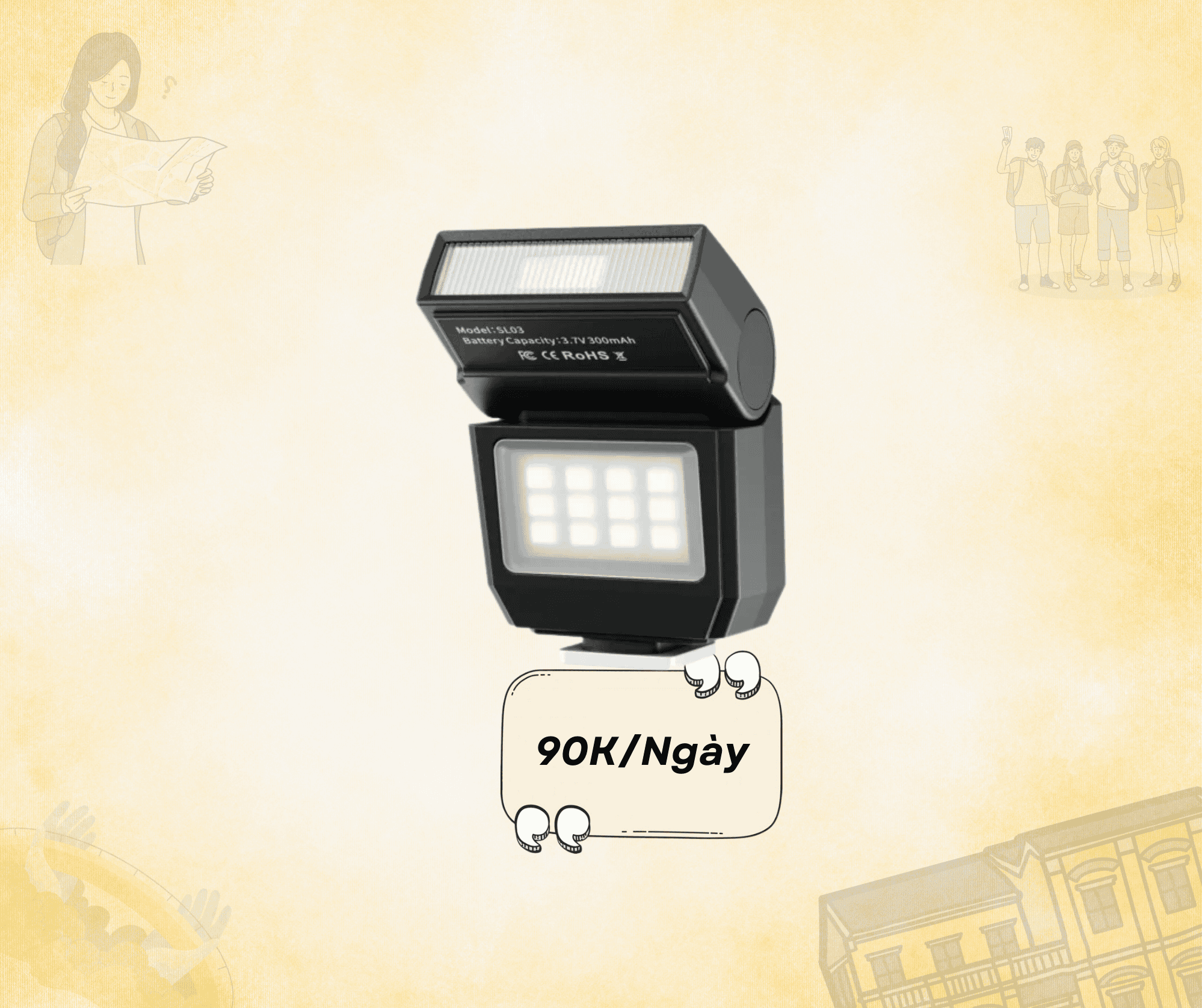 Đèn Flash Mini Ulanzi SL03 - Hình 1