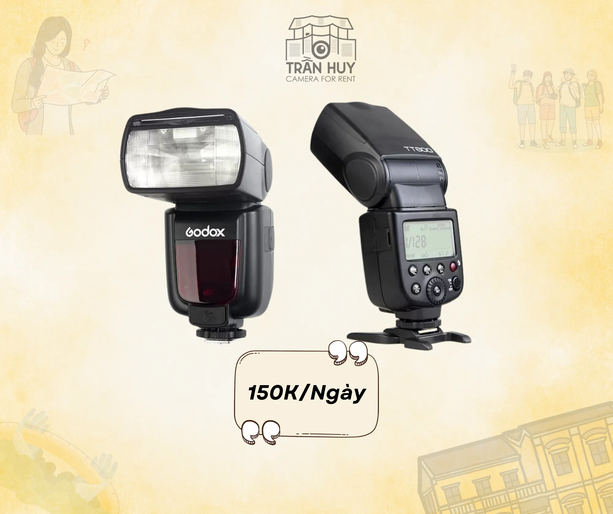 Flash Godox TT600 - Hình 1