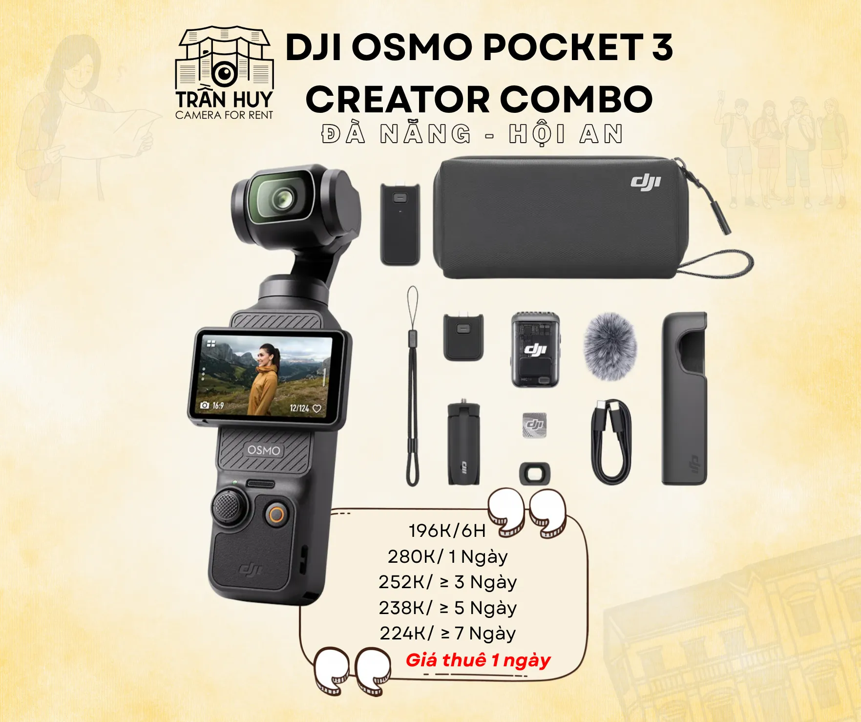 DJI Osmo Pocket 3 - Hình 1