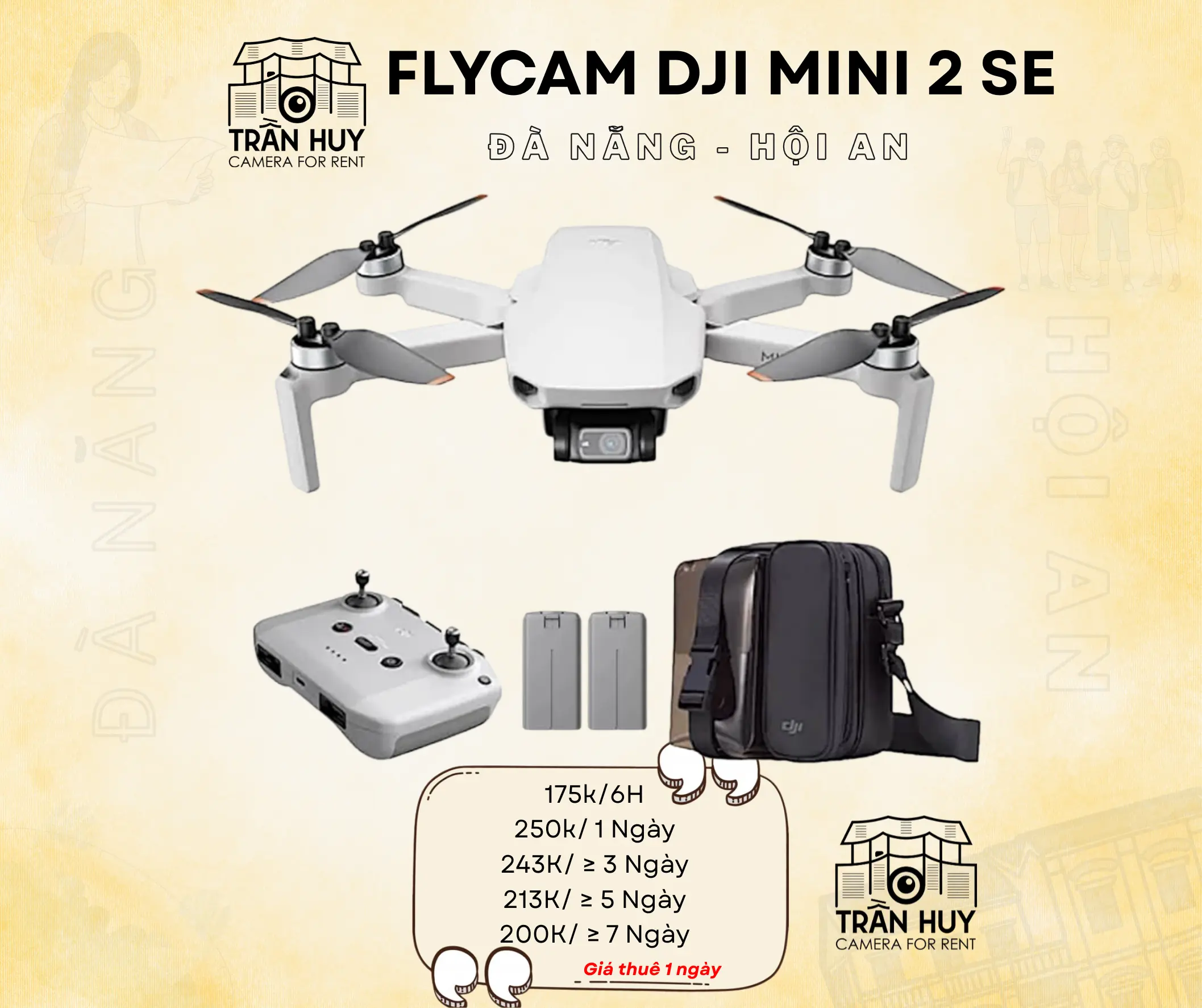 FLYCAM DJI MINI 2 SE - Hình 1