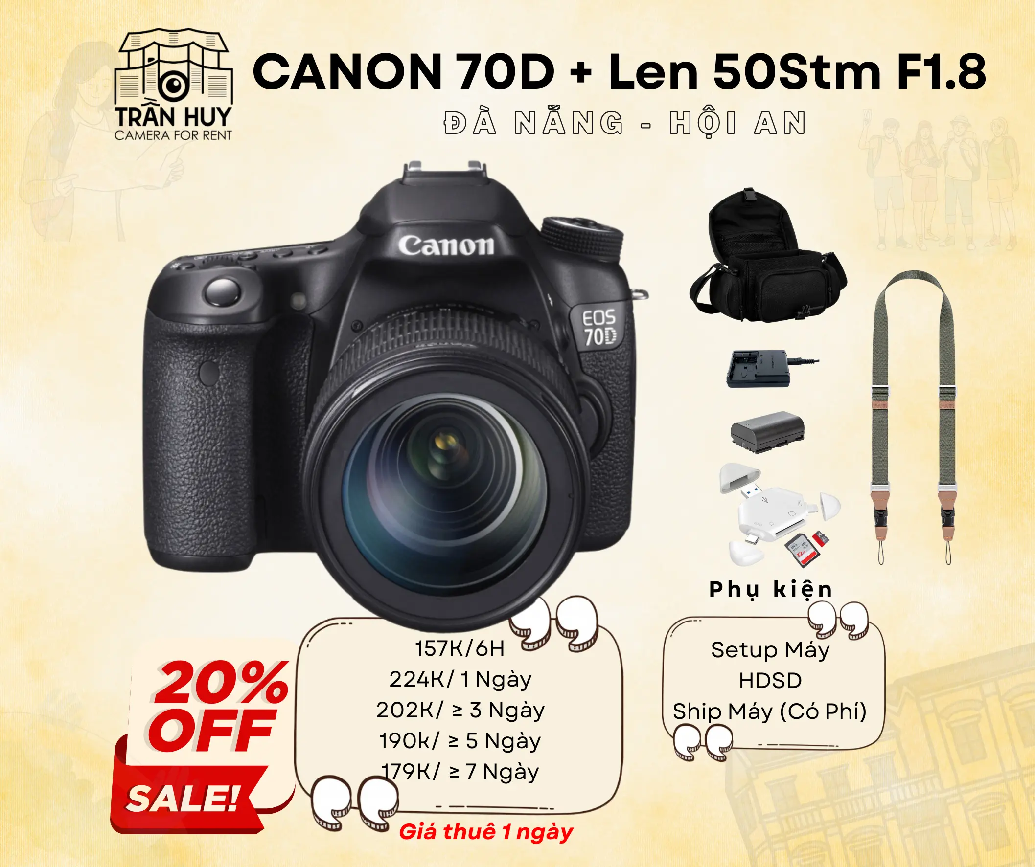 Canon 70D + 50mm f/1.8 STM