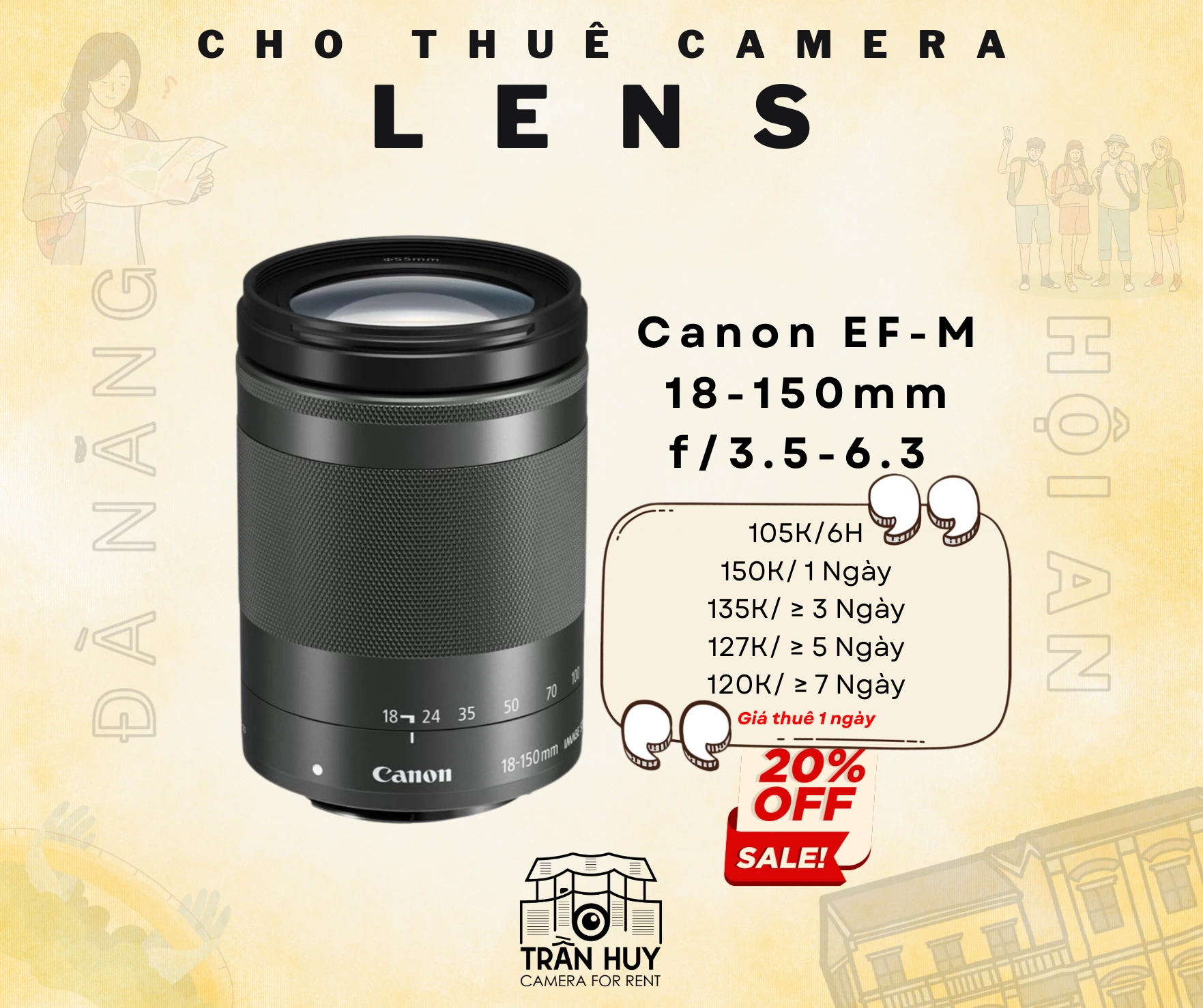 Lens EF-M 18-150mm f/3.5-6.3