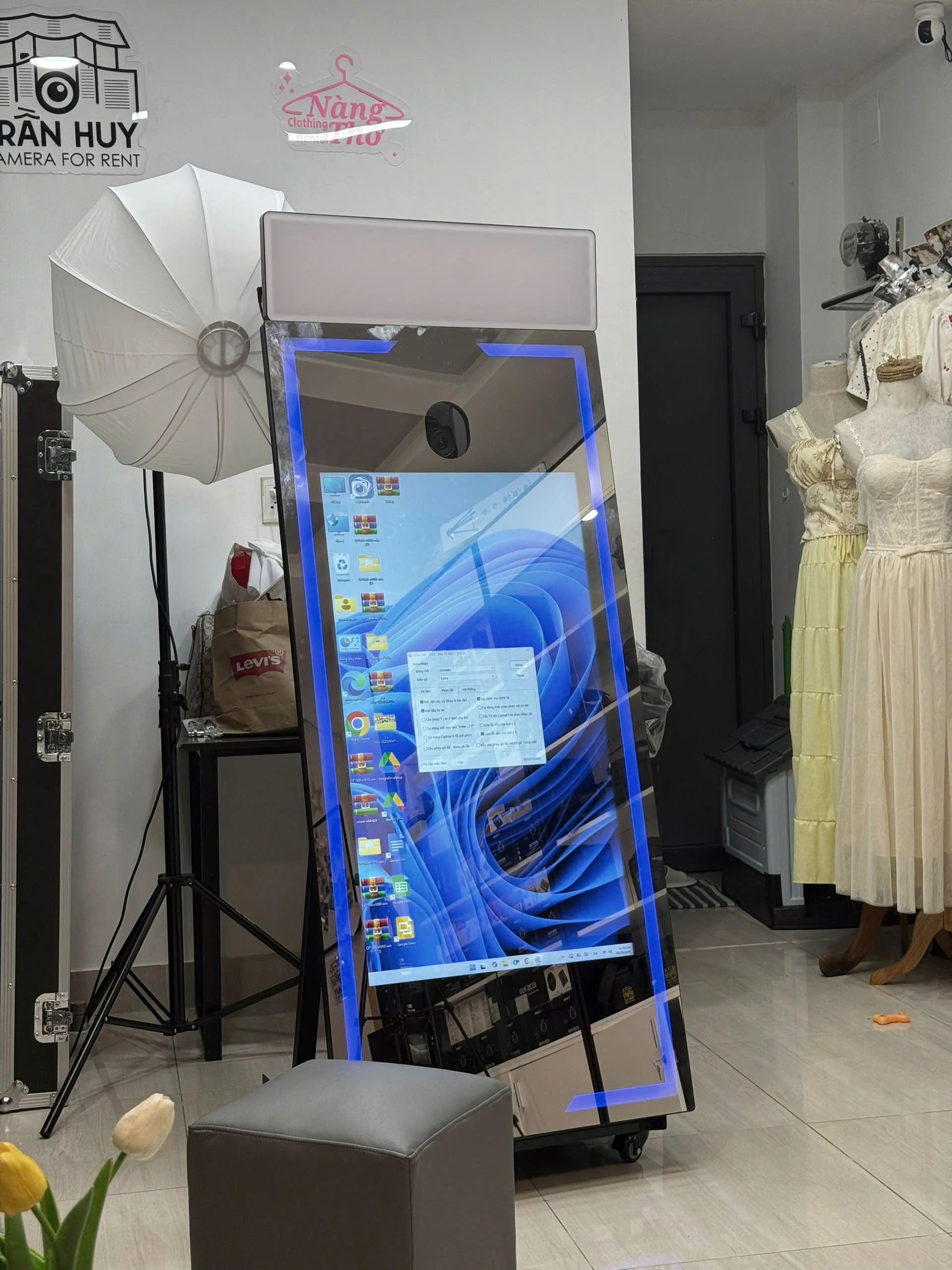 Máy PhotoBooth Mirror Pro di động  - Hình 2